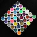 36 Pots Glitter Powder UV Builder Gel Nail Art Decoration Set