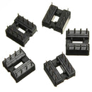 5pcs 8 Pin IC Socket DIP Sockets Adaptor Solder Type 2.54mm Wide