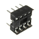 5pcs 8 Pin IC Socket DIP Sockets Adaptor Solder Type 2.54mm Wide