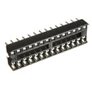 5pcs 2.54mm 28 Pins IC Socket Wide DIP Sockets Adaptor Solder Type