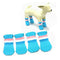 Cat Dog Boat Socks Pet Rickrack Colorful Stripe Pattern Cotton Anti-slip Socks