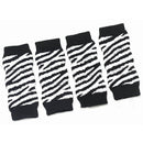 Black And White Stripe Cotton Knitting Pet Ankle Sock Knee Pad Boat Socks