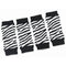 Black And White Stripe Cotton Knitting Pet Ankle Sock Knee Pad Boat Socks