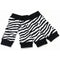 Black And White Stripe Cotton Knitting Pet Ankle Sock Knee Pad Boat Socks