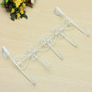 Euro Style Iron Art Back Door Hanger Hook With 5 Hook 3 Colors