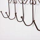 Euro Style Iron Art Back Door Hanger Hook With 5 Hook 3 Colors