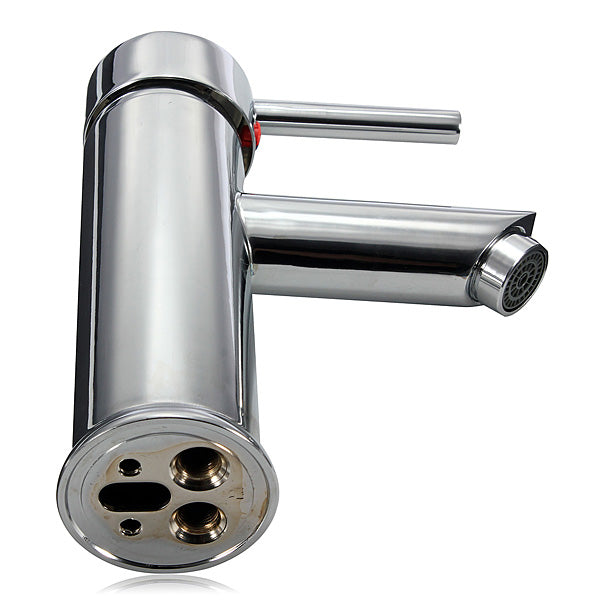 Brass Waterfall Basin Faucet Single Lever Mixer Bath Tap