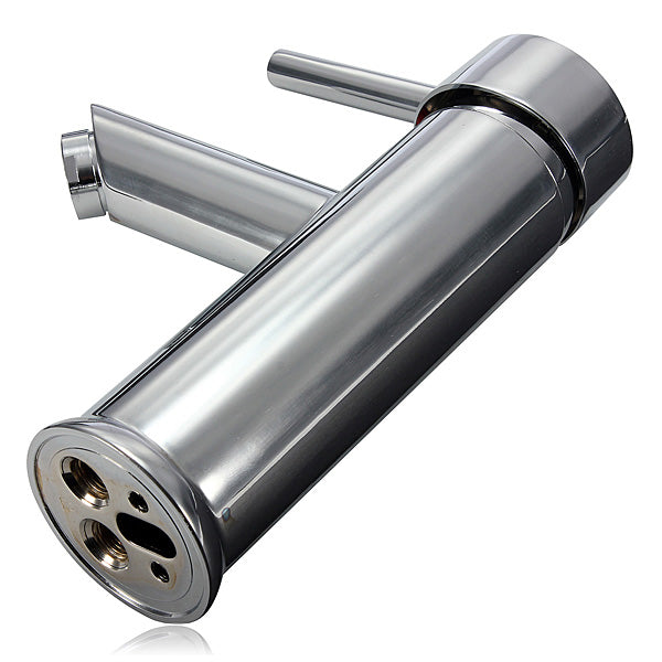 Brass Waterfall Basin Faucet Single Lever Mixer Bath Tap