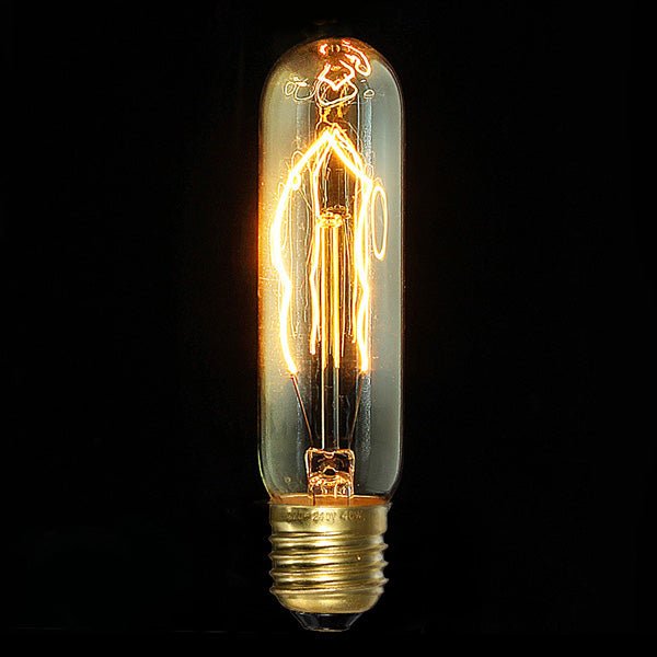 E27 40W Vintage Antique Edison Incandescent Bulb Clear Glass 220V