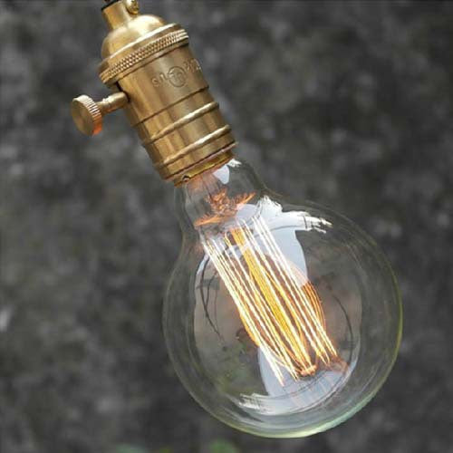 E27 40W G80 Ampul Filament Edison Incandescence Retro Lamp 220V