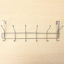Stainless Steel 12 Hooks Storage Hat Coat Towel Bathroom Door Hanger