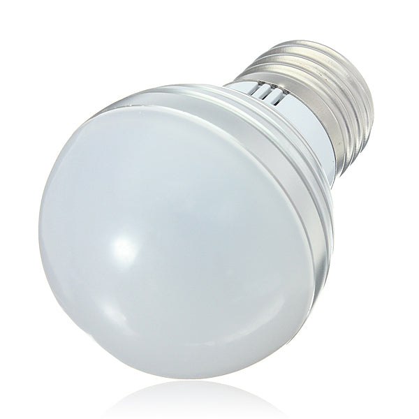 E27 3W RGB IR LED 16 Colors Change Light Lamp Bulb AC 85-265V