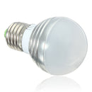 E27 3W RGB IR LED 16 Colors Change Light Lamp Bulb AC 85-265V