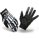 Motorcycle Racing Biker Full Finger Gloves Skeleton Skull Bone