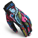 Motorcycle Racing Biker Full Finger Gloves Skeleton Skull Bone