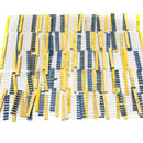 500 Pcs 50 Values Metal Film Resistors Assorted Kit