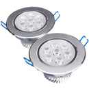 7W Dimmable Bright LED Recessed Ceiling Down Light 85-265V