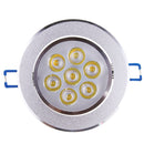 7W Dimmable Bright LED Recessed Ceiling Down Light 85-265V