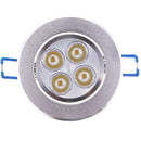 4W Bright LED Recessed Ceiling Down Light 85-265V + Driver