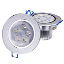 5W Dimmable Bright LED Recessed Ceiling Down Light 85-265V