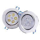 5W Dimmable Bright LED Recessed Ceiling Down Light 85-265V