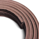 5M Draught Self Adhesive E Type Window Door Excluder Rubber Seal Strip
