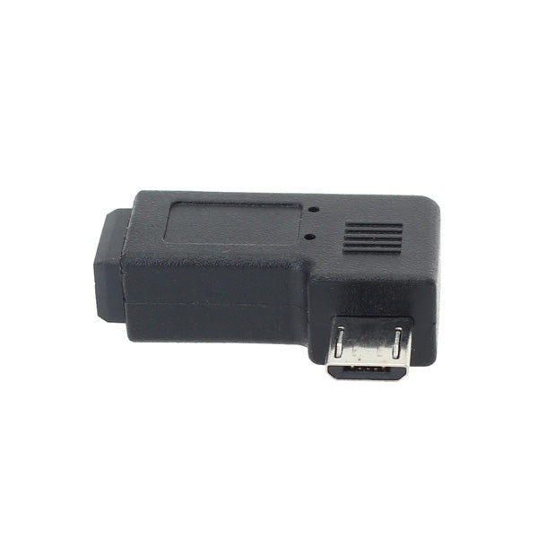 Mini USB Female to Micro USB Male Adapter Black