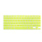 Waterproof US Keyboard Skin Hollow Film For Macbook Pro 17 Inch