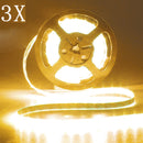 3X 5M 300 SMD 5630 Warm White LED Strip Light DC 12V Waterproof IP65