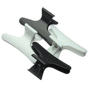 4PCS Black White Butterfly Hair Clamps Claw Hairdressing Accessories
