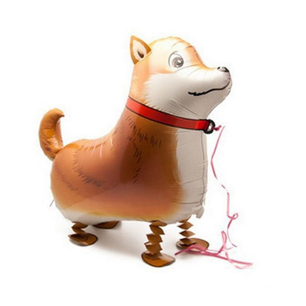 Walking Pet Balloon Kids Children Gifts Party Animal  Foil Balloons