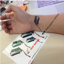 YCTF Temporary Blood Blade Tattoo Transfer Waterproof Tattoo Stickers