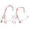 ZANLURE 2PCS 5 Hooks Explosion Hook Capture Off Ability Fishing Hook Accessory