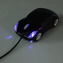 3D Optical Car Shape USB Wired Mouse