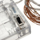 Warm White/Pure White 2M 20LED Copper Wire LED String Lights Lamp 5V