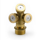 Brass Agricultural Mist Spray Nozzle Garden Irrigation System
