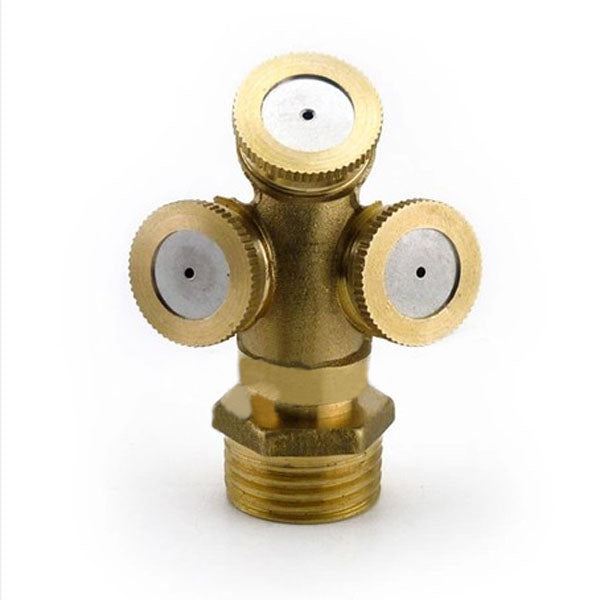 Brass Agricultural Mist Spray Nozzle Garden Irrigation System