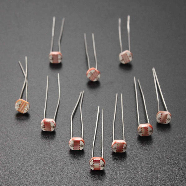 20Pcs 5MM Light Dependent Resistor Photoresistor GL5528 LDR
