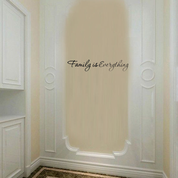 DIY Family is Everything Removable Home Decor Art Vinyl Quote Wall Sticker