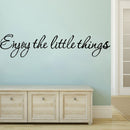 DIY Enjoy The Little Thing Removable Art Vinyl Quote Wall Sticker Mural