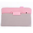 Crazy Horse Grain PU Folding Stand Holder Case For SAMSUNG T110