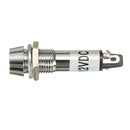 8mm 12V LED Dashboard Warning Indicator Signal Light Lamp
