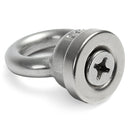 Strong Magnet 20x5mm Eyebolt Ring Magnet Salvage Strong Magnetic