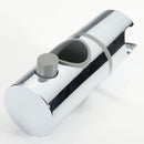 ABS Chrome Shower Rail Head Slider Holder Adjustable Bracket