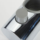 ABS Chrome Shower Rail Head Slider Holder Adjustable Bracket