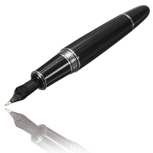 Jinhao 159 Black And Silver M Nib Fountain Pen