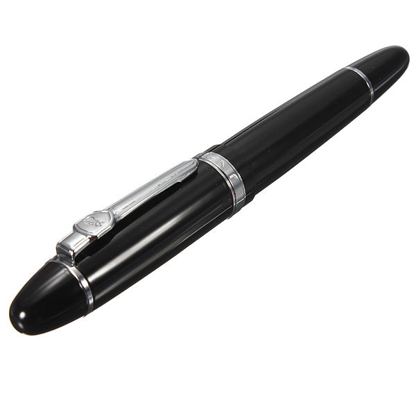 Jinhao 159 Black And Silver M Nib Fountain Pen