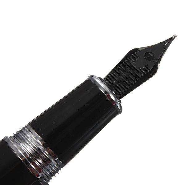 Jinhao 159 Black And Silver M Nib Fountain Pen