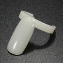 50PCS DIY Ring False Beige Practice Nail Art Tool Displayer