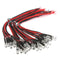 10pcs LED Lamp Light Bulb 20cm Pre Wired 5mm 12V DC Colorful Light